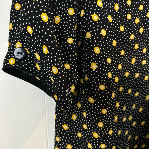 Leslie Faye 80s Polka Dot Skirt Set Sz 14 - Picture 7 of 15